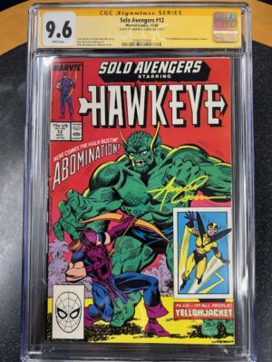 SOLO AVENGERS #12 - AMANDA CONNER SIGNED CGC 9.6 - FIRST PUBLISHED WORK
