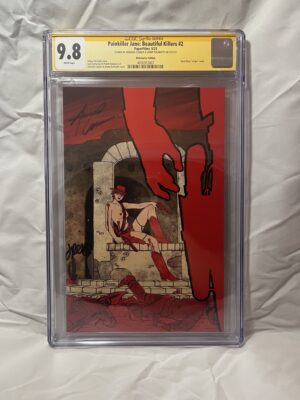 PAINKILLER JANE: BEAUTIFUL KILLERS #2 (2023) AMANDA CONNER VARIANT - CGC 9.8 (SIGNED)