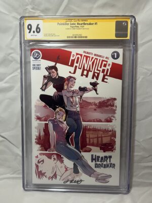PAINKILLER JANE: HEARTBREAKER #1 (2021) - CGC 9.6 (SIGNED)