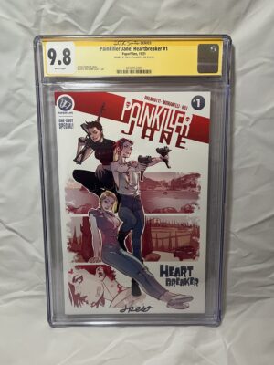 PAINKILLER JANE: HEARTBREAKER #1 (2021) - CGC 9.8 (SIGNED)