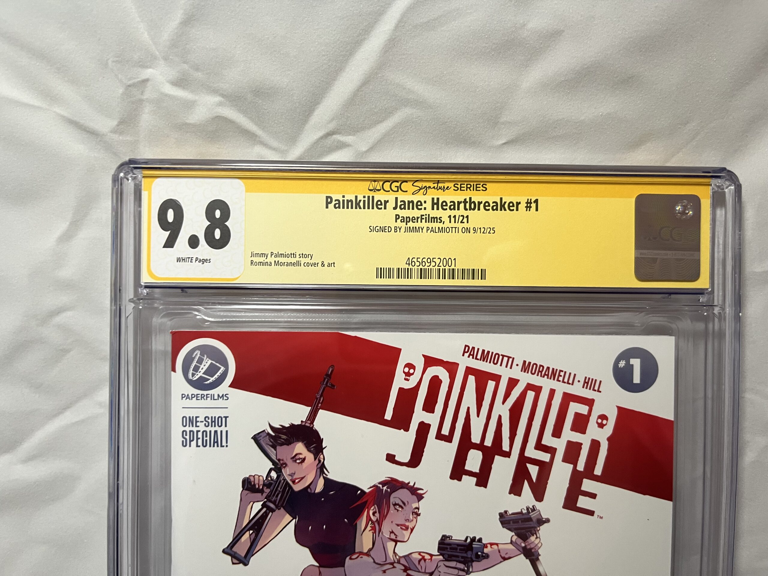 PAINKILLER JANE: HEARTBREAKER #1 (2021) - CGC 9.8 (SIGNED) - Image 3