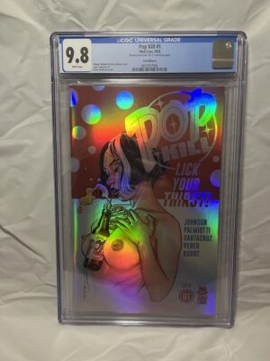 POP KILL #1 (2025) STELFREEZE FOIL EDITION D - CGC 9.8