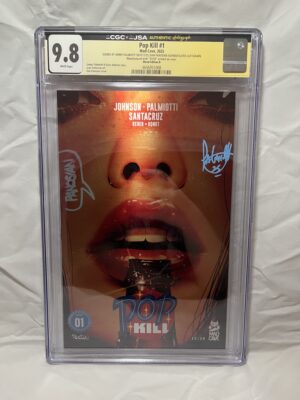 POP KILL #1 (2025) PANOSIAN METAL EDITION B - CGC 9.8 (SIGNED)
