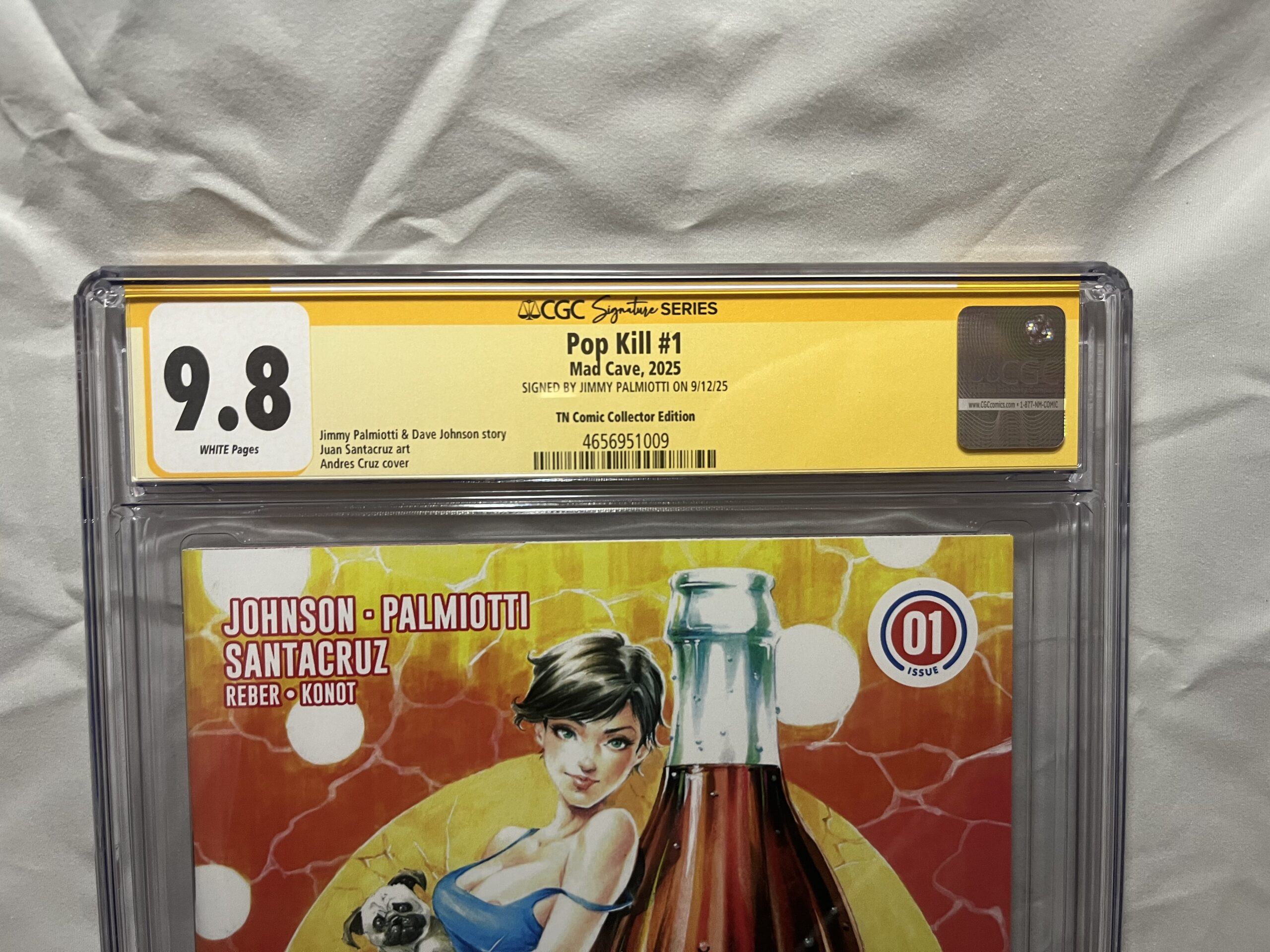 POP KILL #1 (2025) TN COMIC COLLECTOR EDITION - CGC 9.8 (SIGNED) - Image 3