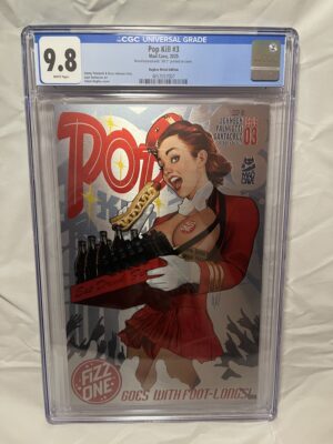 POP KILL #3 (2025) HUGHES METAL EDITION - CGC 9.8