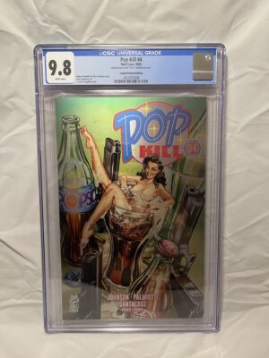 POP KILL #4 (2025) CAMPBELL METAL EDITION - CGC 9.8