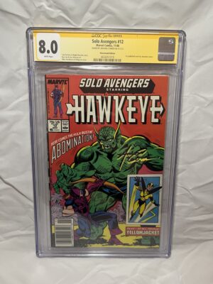 SOLO AVENGERS #12 (1988) - CGC 8.0 (SIGNED)