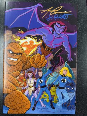 GARGOYLES X FANTASTIC FOUR #1 - AMANDA CONNER VIRGIN VARIANT COVER (SIGNED)