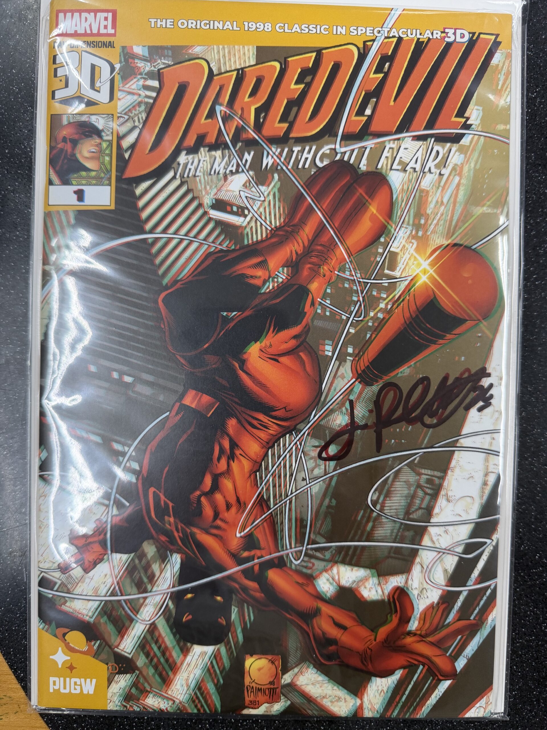 DAREDEVIL #1 - 3D (PALMIOTTI SIGNED)