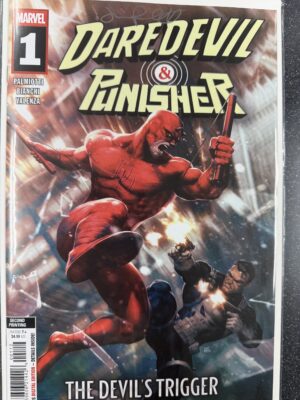 DAREDEVIL/PUNISHER:  THE DEVIL'S TRIGGER #1 (PALMIOTTI SIGNED)