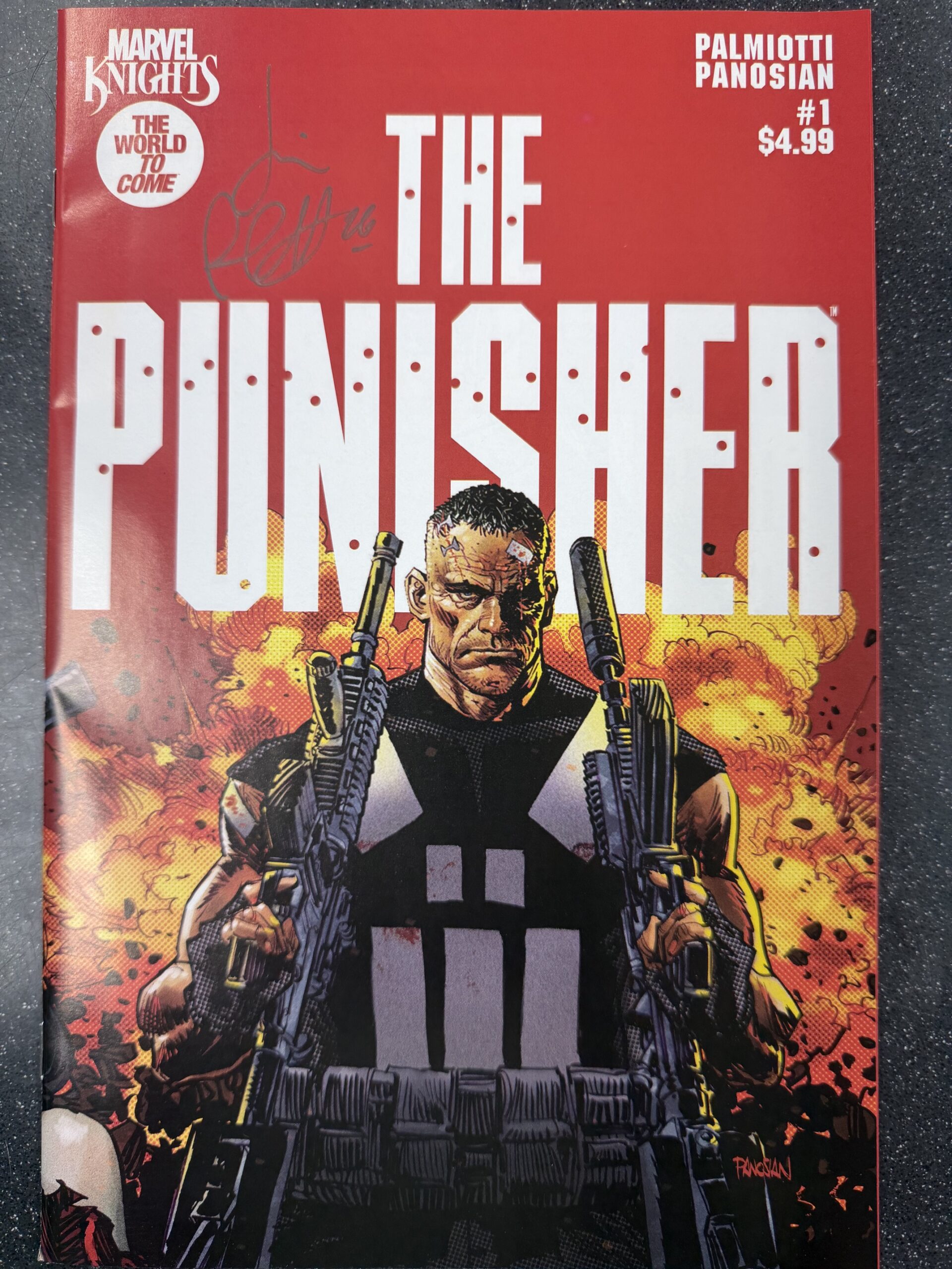 Marvel Knights: Punisher (2025) #1 (PALMIOTTI SIGNED)